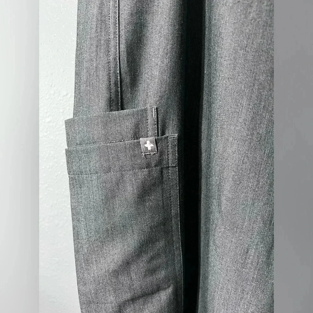 FIGS Scrubs Pants Bottoms Technical Collection Gray Men’ s Axim M Inseam 28.5”